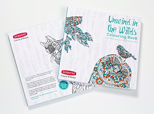Derwent 2302338 Unwind in the Wilds Libro da