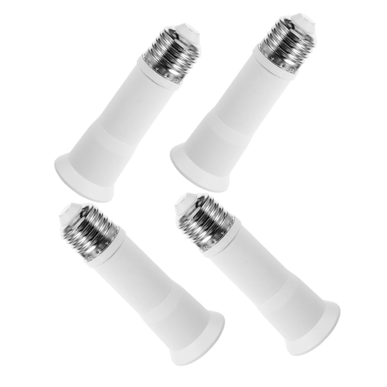 MAGICLULU 4 Set Di Estensione Per Portalampada Regolabile E27 Adattatore Di Ricambio Per Portalampada Per Illuminazione 4 Pezzi*4