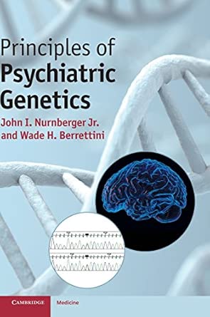 Principles of Psychiatric Genetics book cover