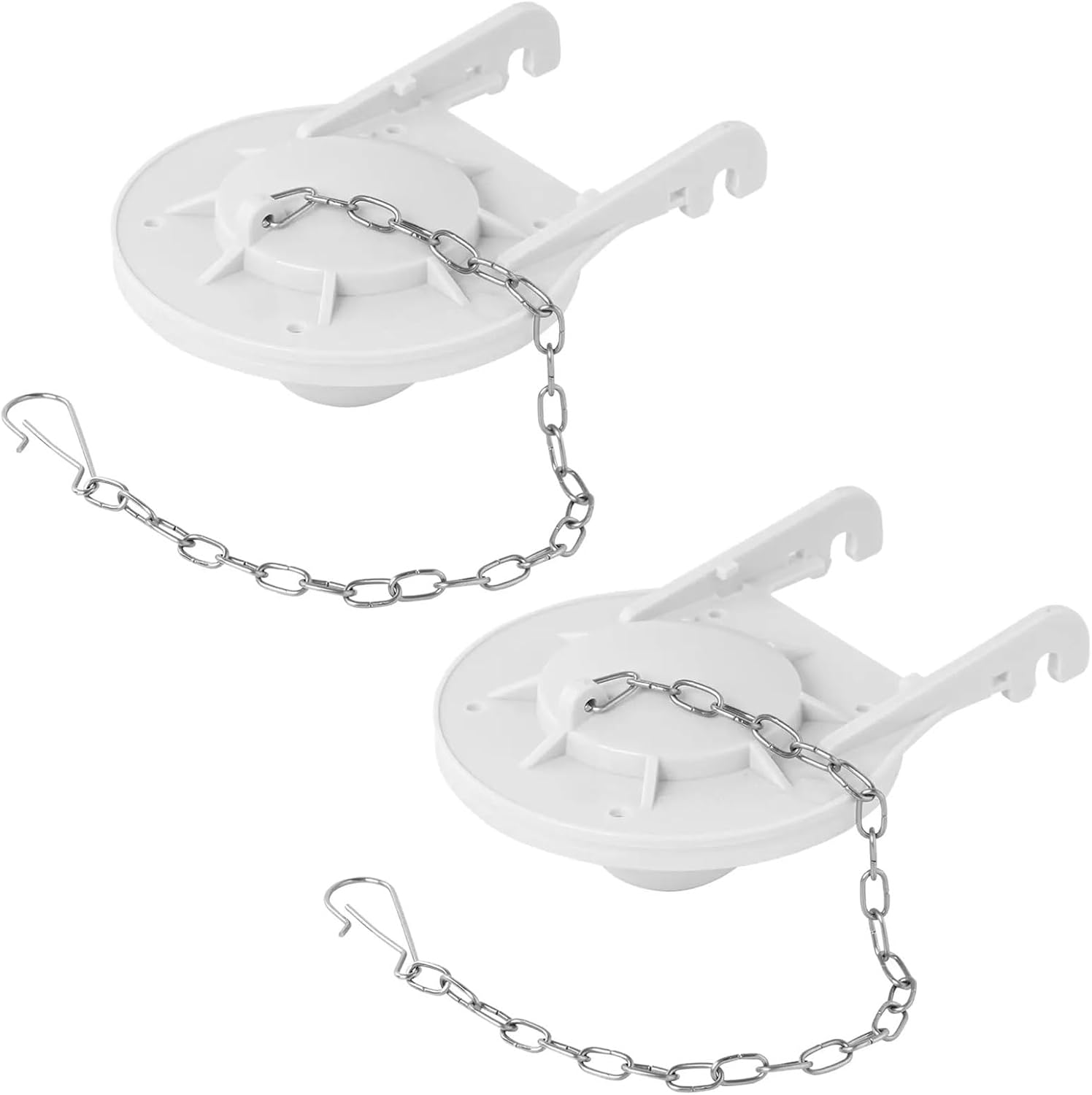 Toilet Flapper Replacement 1 Pcs Universal Toilet Flush Valve, Compatible With Tank Valves (chain Not Included) For Tank Repair