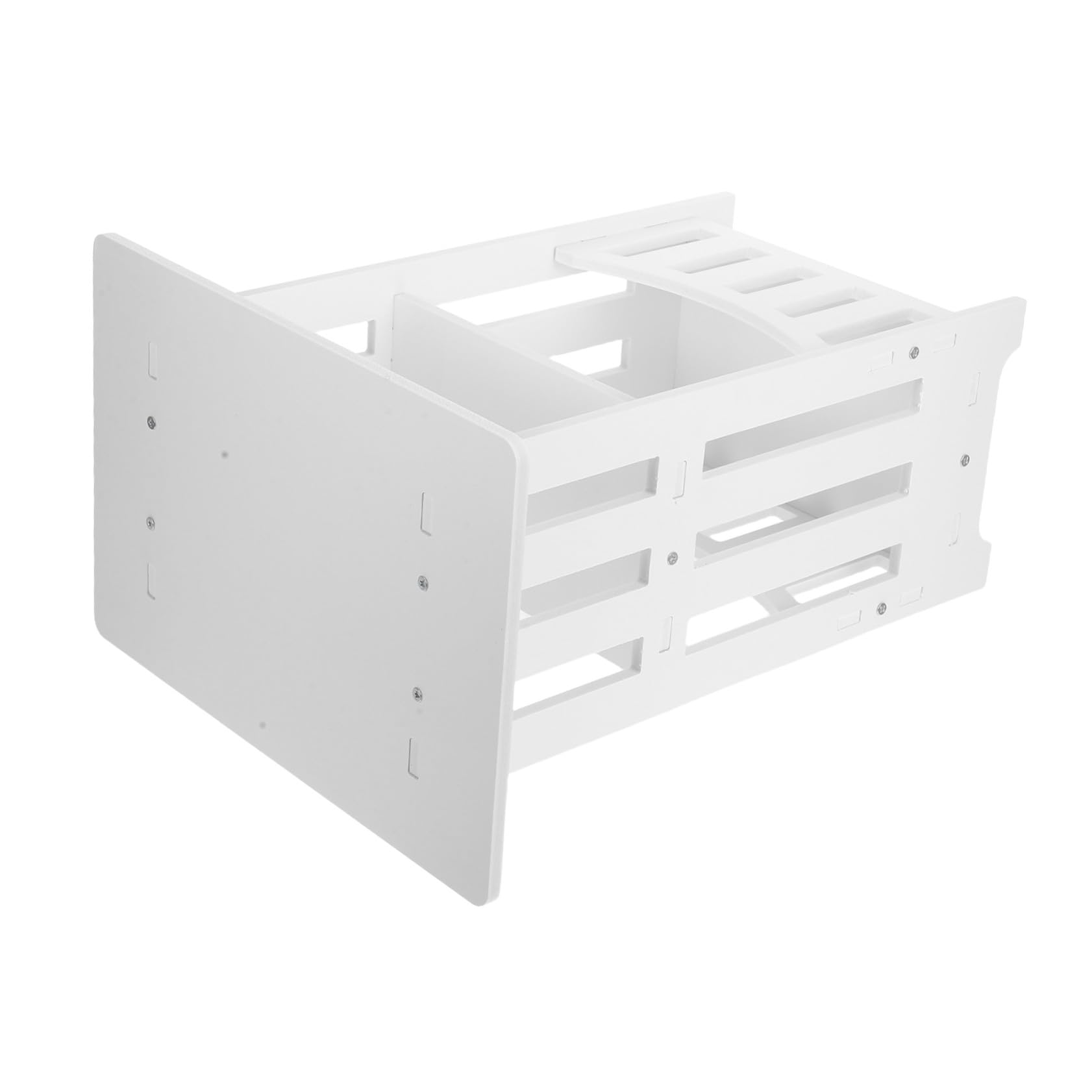 Table de Chevet Blanche POPETPOP pour Résoudre le Manque de Place dans la Chambre