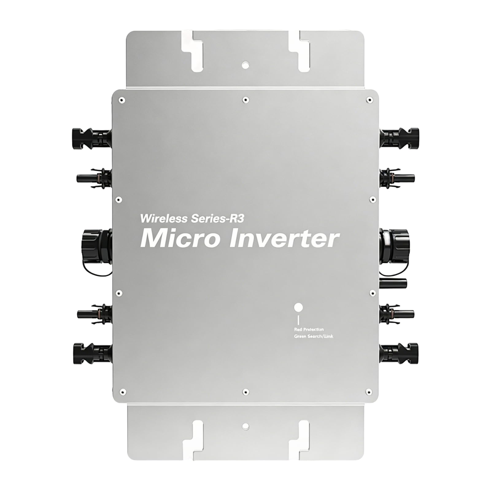 ZHENYUWANG 1200W/1400W/1600W MPPT Micro Solar Inverter, Waterproof Grid-Connected Inverter Converter with WiFi Mobile Monitoring System 1200W