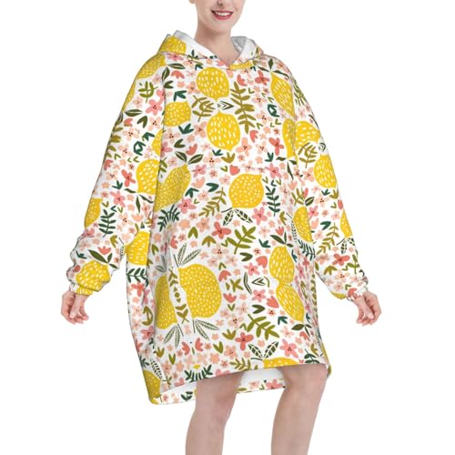 Couverture à capuche oversize contre le froid pull flanelle doux - 2