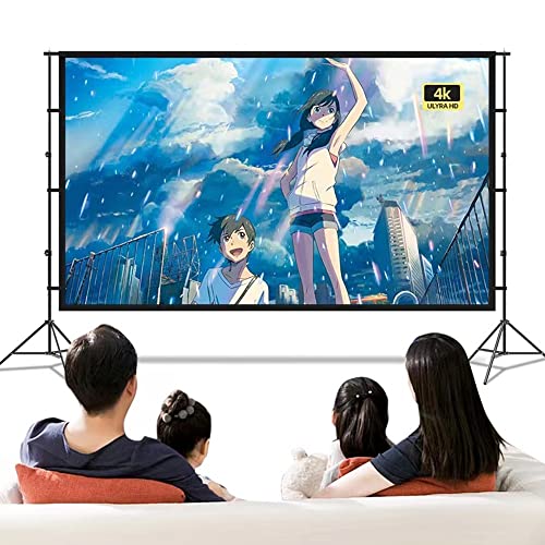 Pantalla para proyector plegable con trípode 100 pulgadas