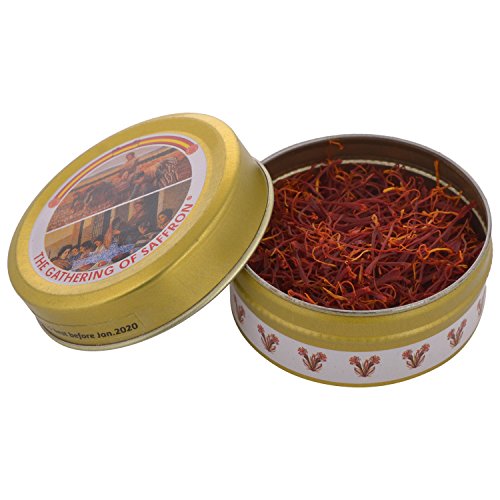 Image of The Gathering of Saffron Spanish Imported Pure Kesar (2Gm), Saffron