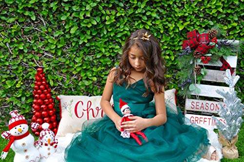 Glamulice Flower Girls Spaghetti Strap Tulle Dress Long A Line Wedding Pageant Dresses Princess Birthday Party Ball Gown3