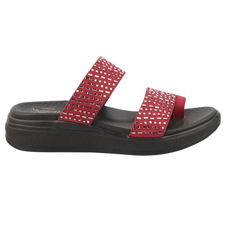 Image of Medifeet Women's On-Trend Double Strap Sandals