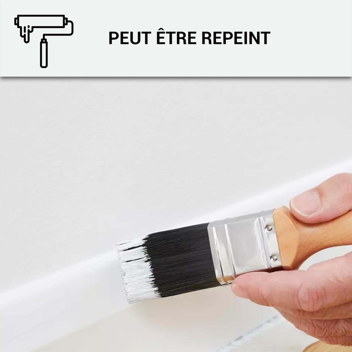 Colle ms, polymère, mastic d'étanchéité - 290 ml x 1 Blanc Pur - RAL 9010 - ARCANE INDUSTRIES
