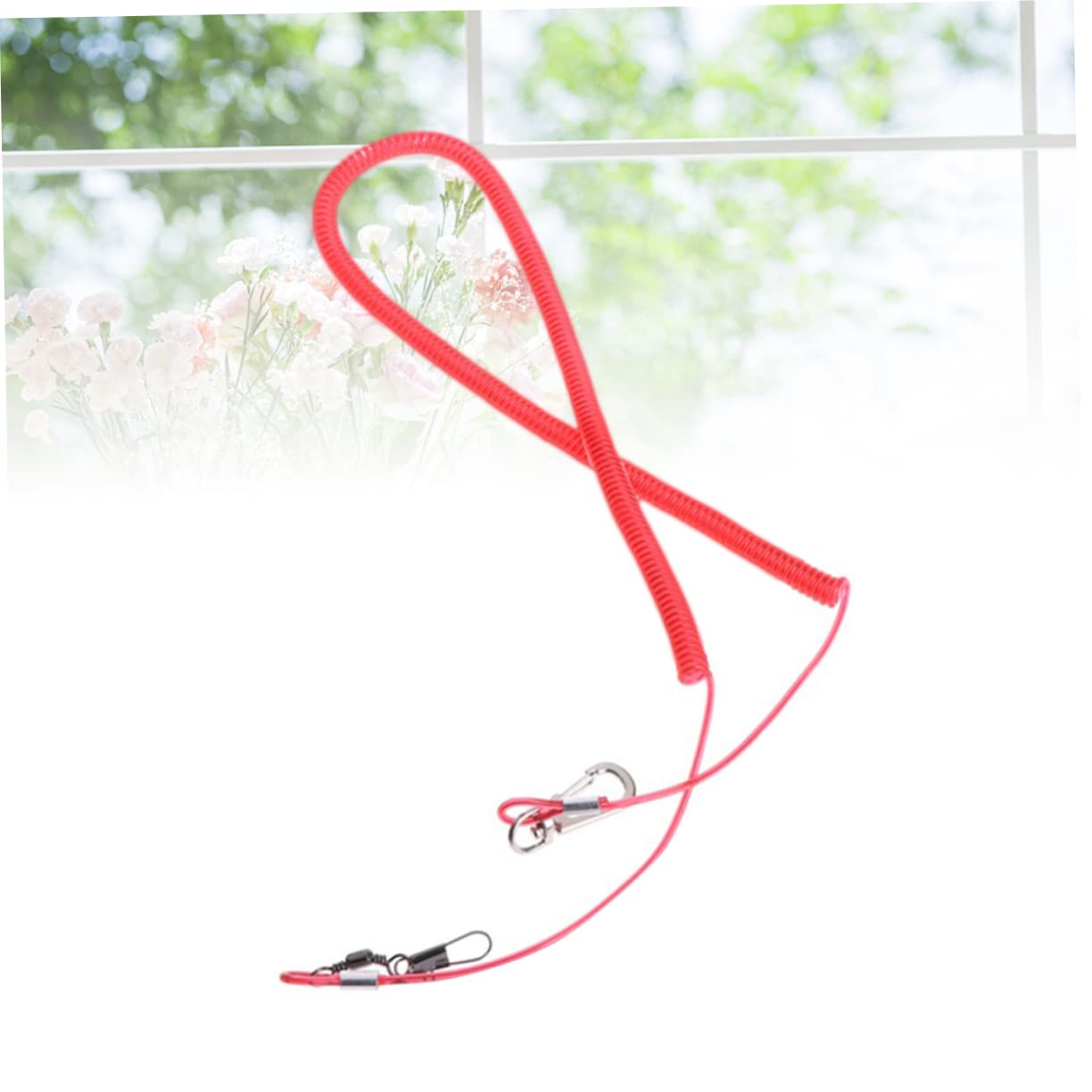 BESPORTBLE Parrot Training Harness Bird Leash Elastic Rope Fly Harness for Parrots Pet Accessory for Outdoor Activities Random Color