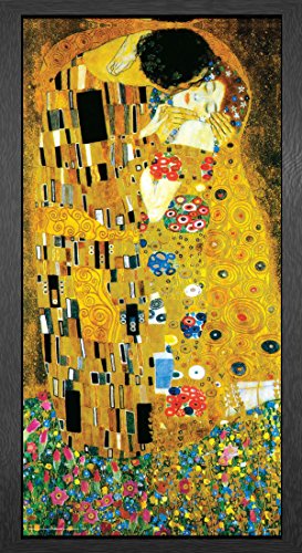 Up To 40% OFF Culturenik Gustav Klimt The Kiss Lovers Le Baiser Romance Decorative Fine Symbolist Art Poster Print, Rolled 12 by 24