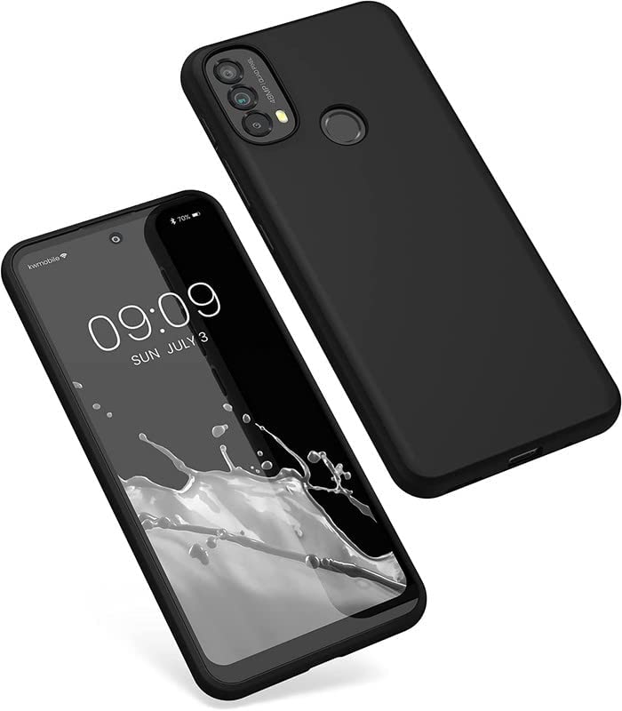 SmartLike Bumper Hybrid Edge to Edge Scratch Resistant Back Case Cover for Motorola Moto E40 6.5" - Black (B0BS9TDS7R) Amazon Price History, Amazon Price Tracker
