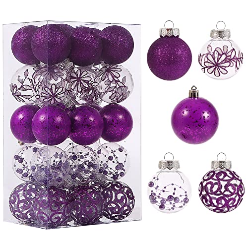 esferas moradas Marca SUPREME XMAS