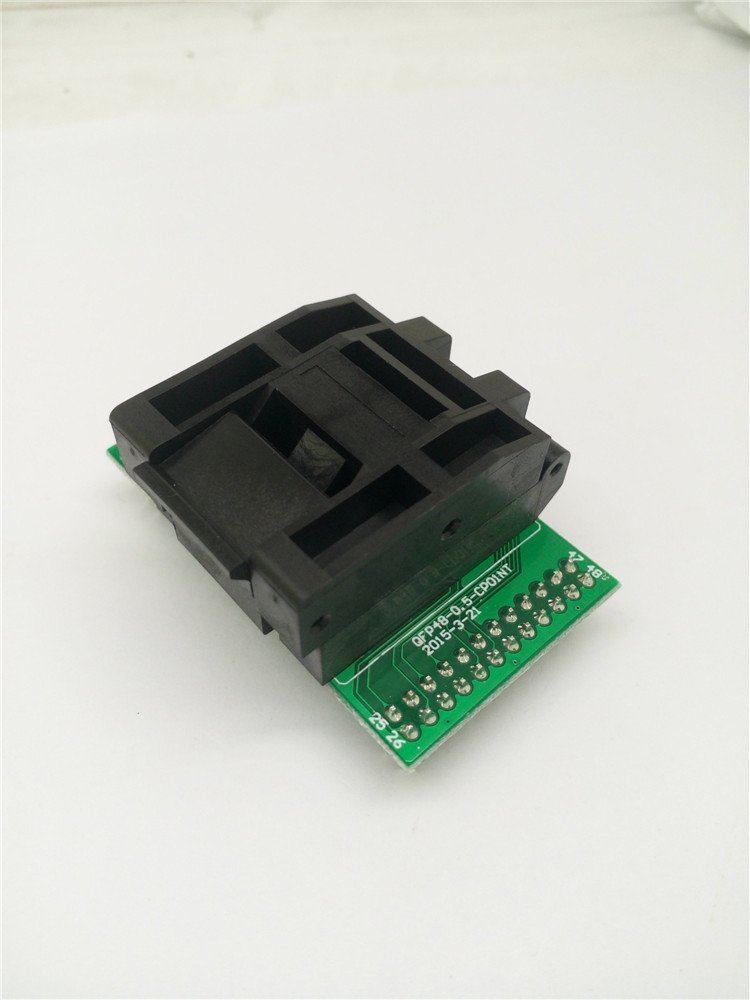 Produktbild von TQFP48 QFP48 To DIP48 SA248 IC Programmer Adapter Clamshell Test Socket