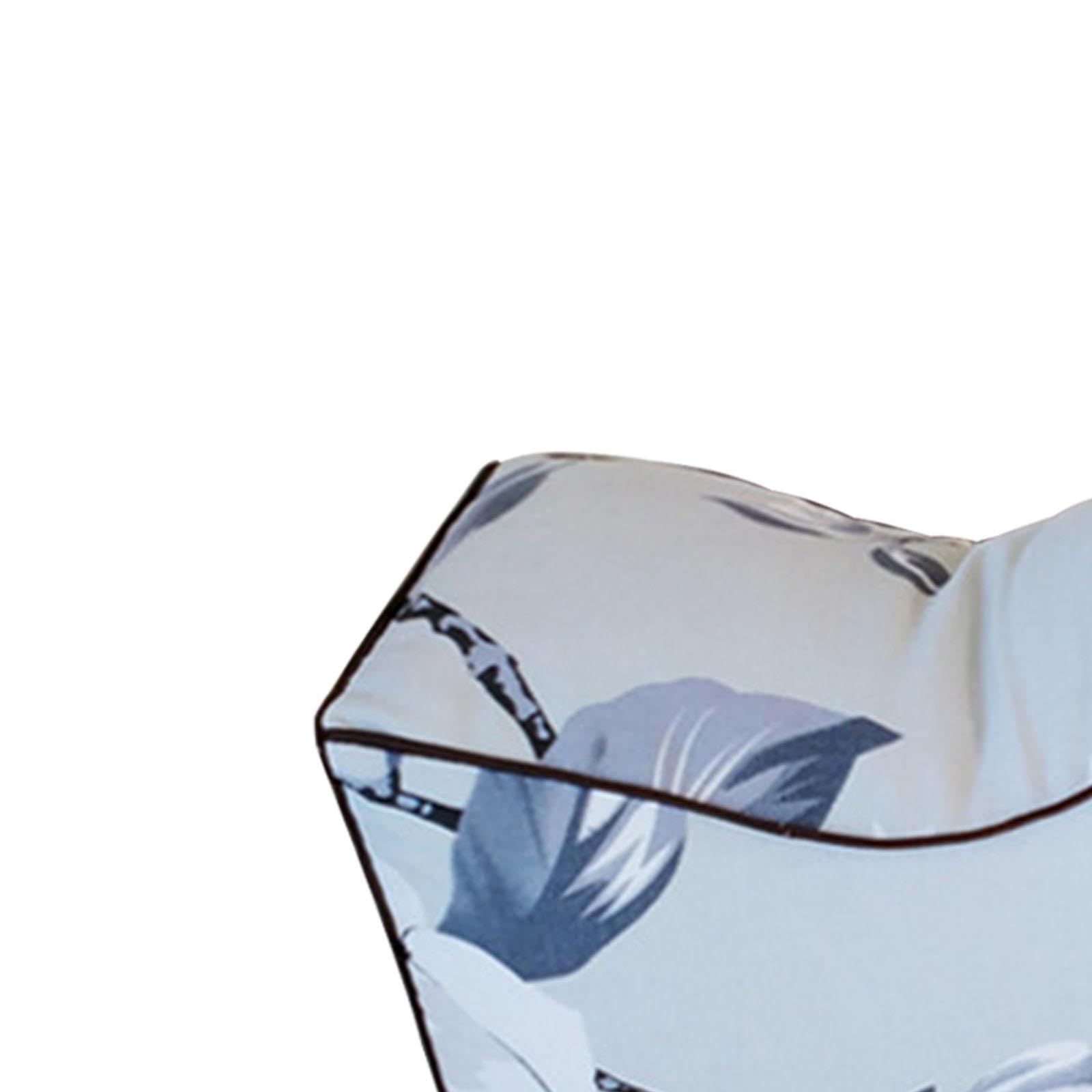 Almohada Elevadora de Piernas Almohada Ortopédica para Piernas Cojín para Pies Almohadilla de de Pierna Relleno Firme y Funda Lavable, Azul, Individual