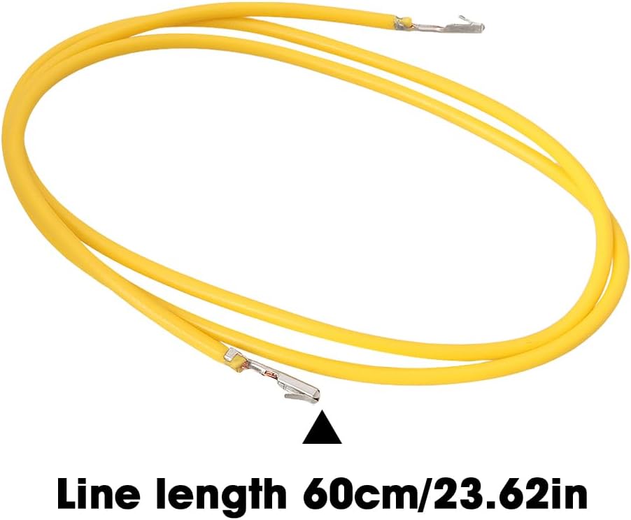 6pcs Car Repair Wiring Harness Cable 000979034 000979034E Line Length 60cm Compatible with Audi Compatible with Volkswagen