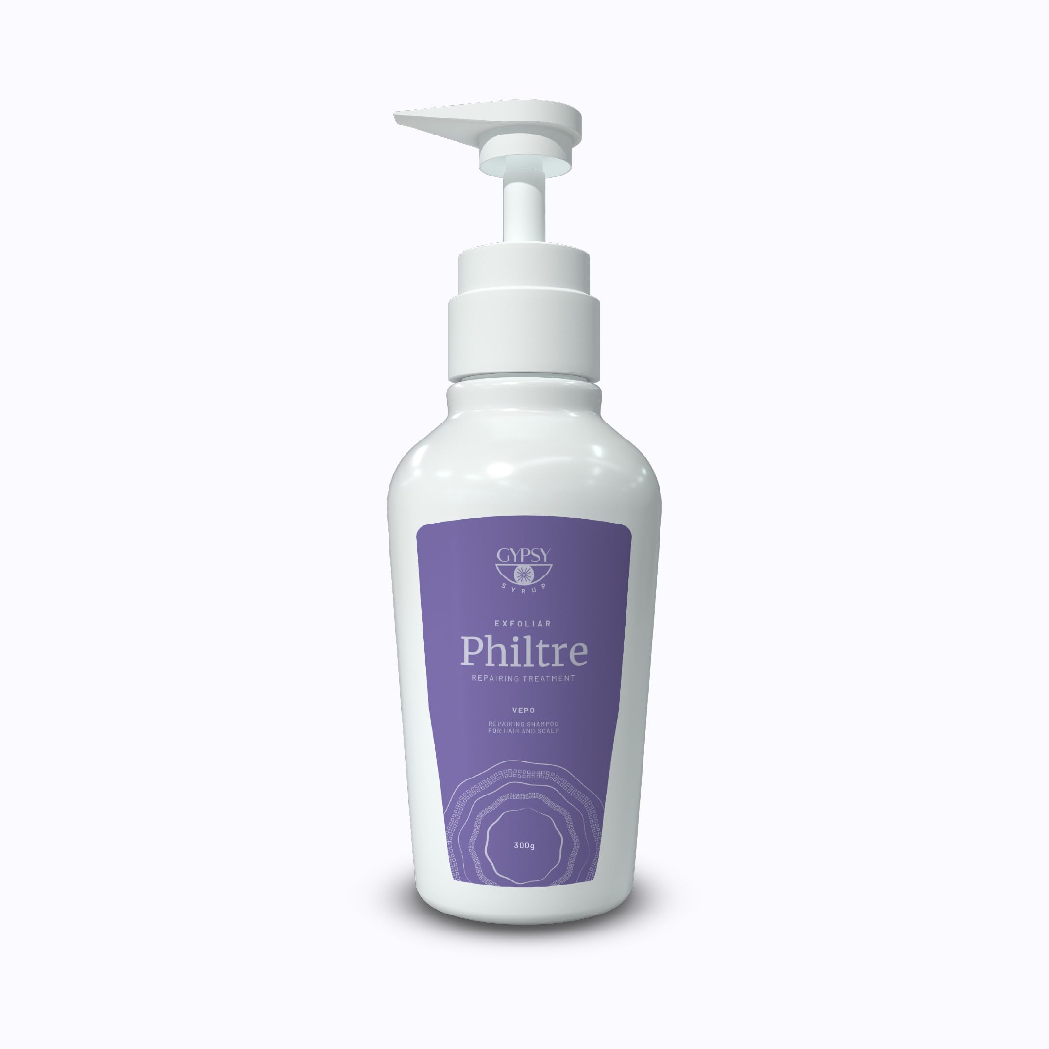 Gypsy Syrup Philtre Repairing Shampoo | For Hair And Scalp | Improves hair elasticity and strengthens the roots | Vepo - 300g
