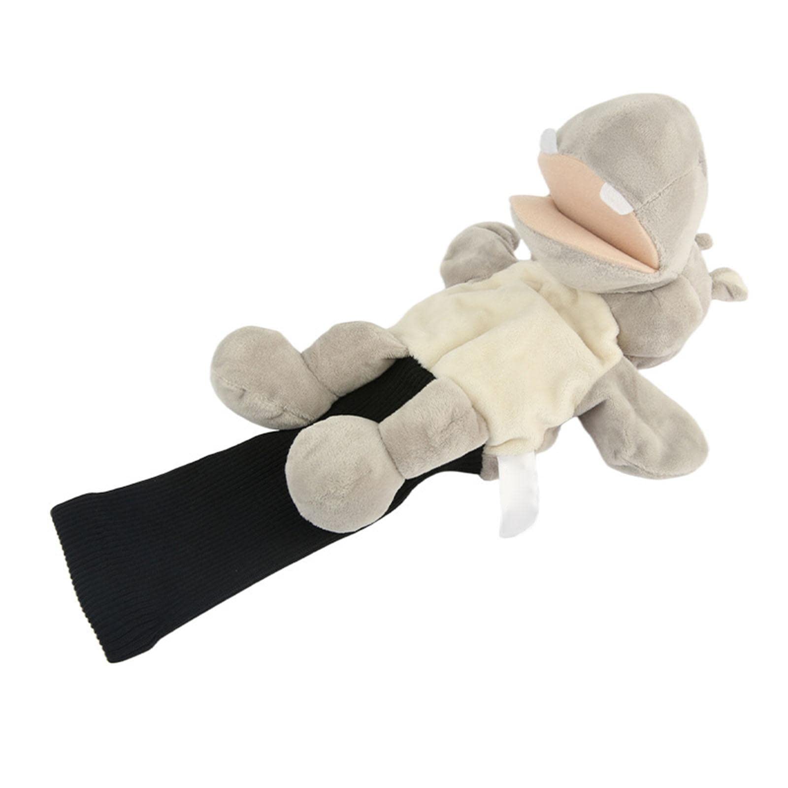 Milageto Nouveauté Golf Driver Wood Head Cover Anti-poussière - Mignon Hippo Animal Golf Head Cover Headcover Protector Universel pour 460CC Driver Wood
