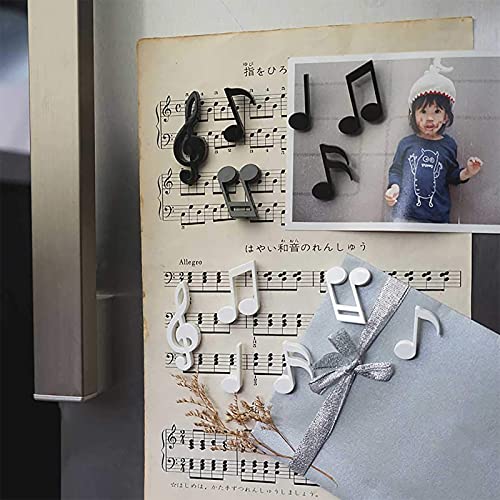 12 imanes decorativos musicales para refrigerador miniatura 4