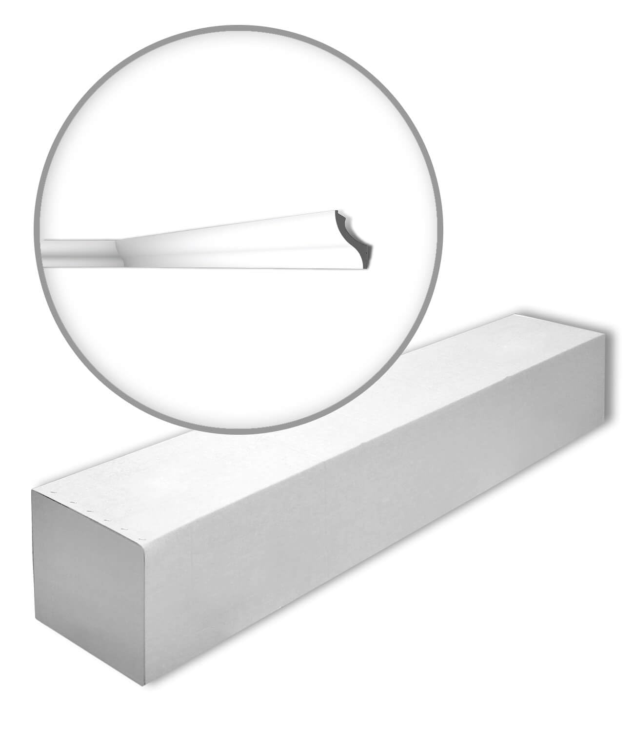 Moulures de plafond IL13 WALLSTYL pour cacher les imperfections des angles de murs