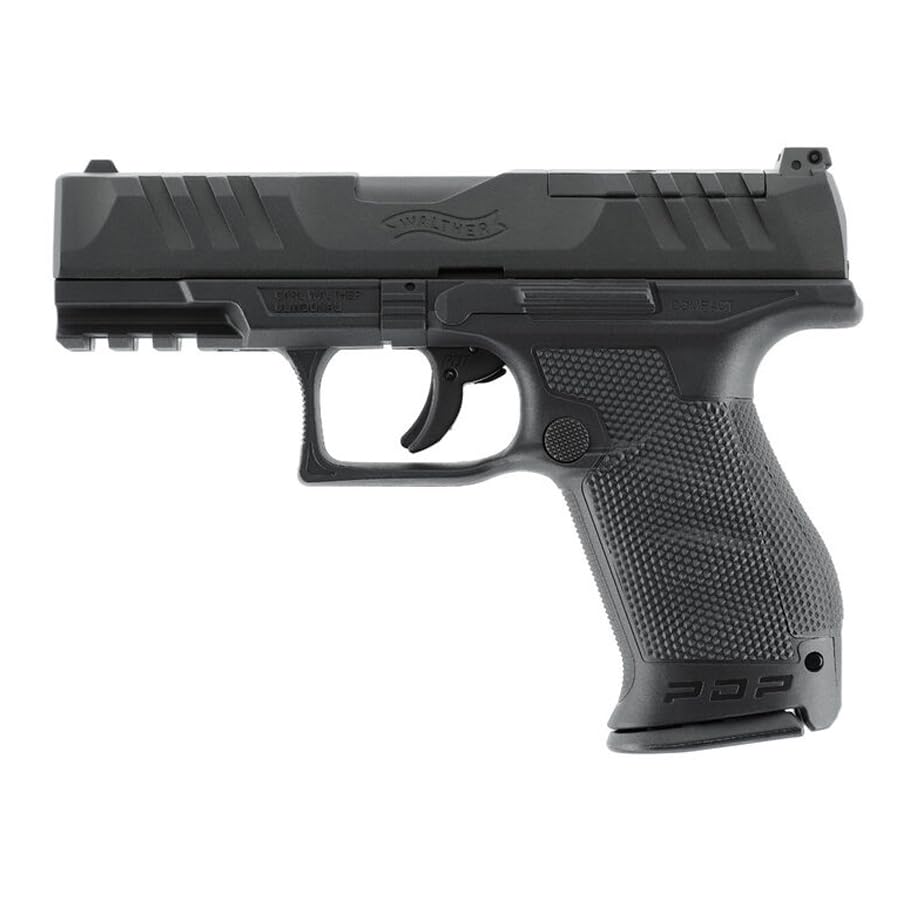 Pistola Umarex Walther PDP Compact 4'' Black (4,5mm) | Arma de Airsoft de Aire comprimido con Sistema CO2.