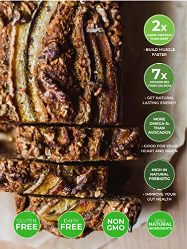 Mighty Cricket 100% Pure Cricket Flour Powder - High Protein, Gluten Free + Dairy Free, 1/4 Lb - Image 4
