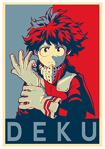 Instabuy Poster My Hero Academia Propaganda Deku - A3 (42x30 cm)