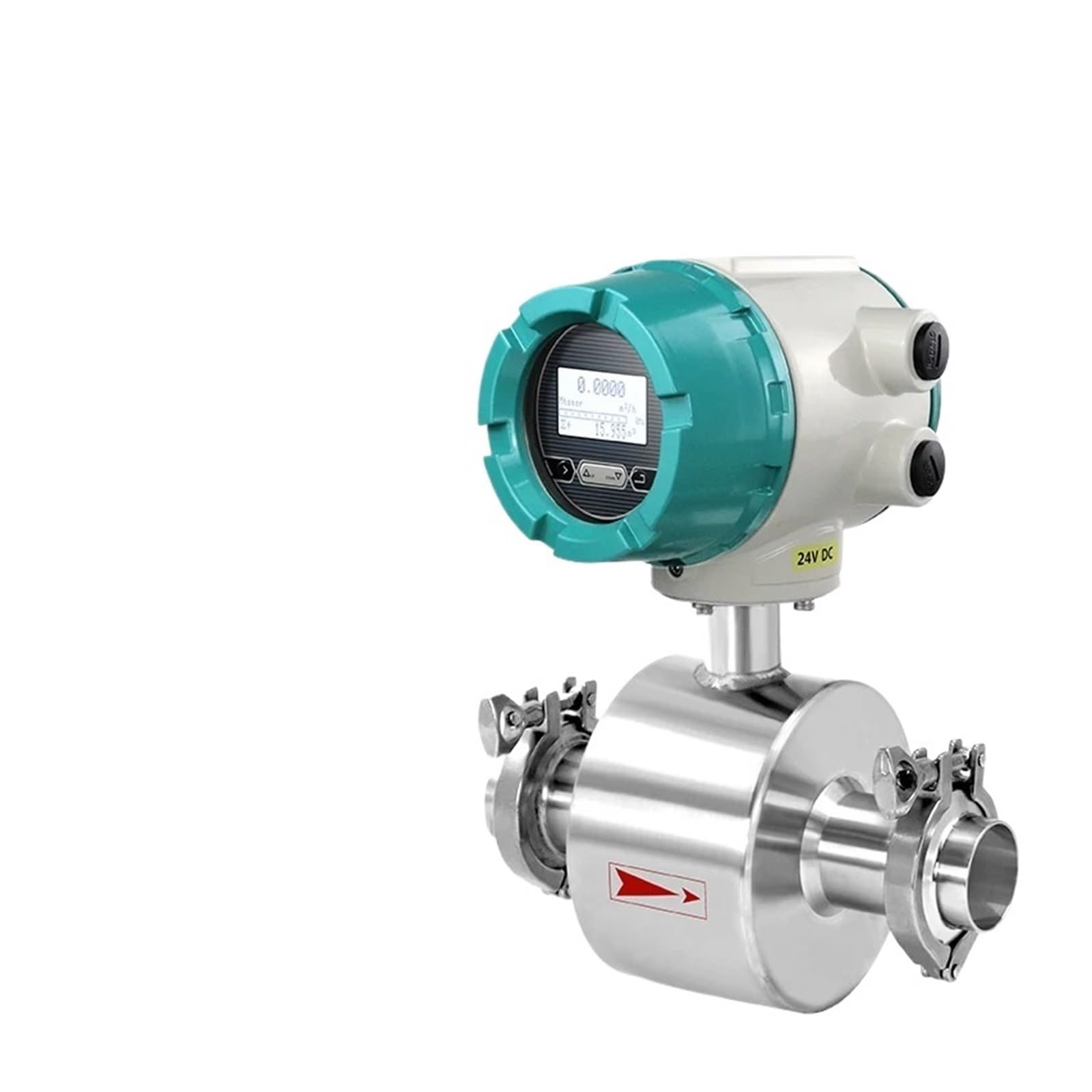 BALYDLUL Electromagnetic Flowmeter Water Liquid Magnetic Flow Meter(DN50)