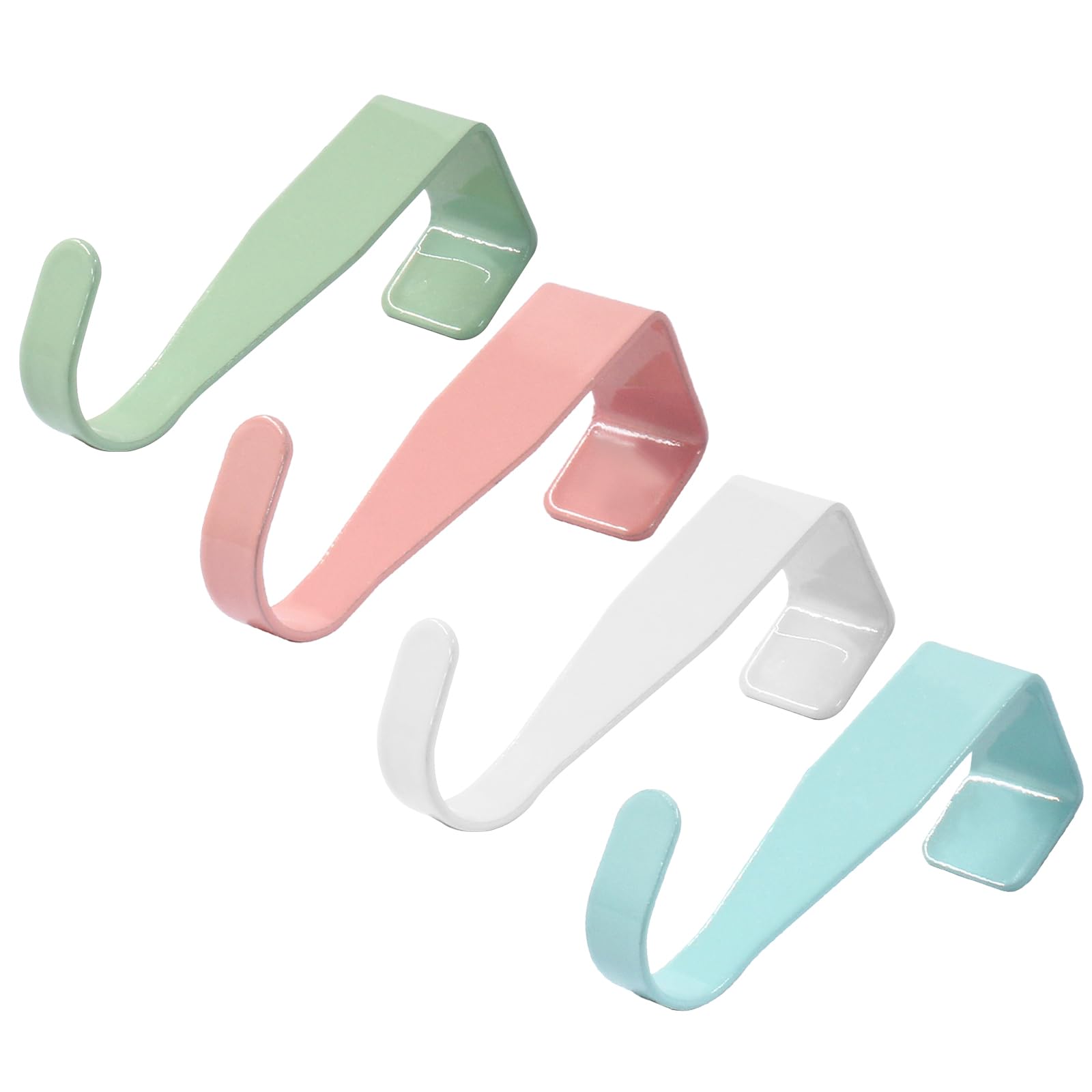 Hordion 8-Pack Over Door Hooks - Carbon Steel -2