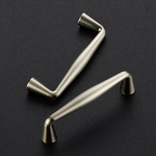 Image of Ravinte 20 Pack 3 Inch Brushed Nickel Kitchen Cabinet Handles Solid Zinc Alloy Cabinet Pulls Cupboard Hardware Drawer Handles