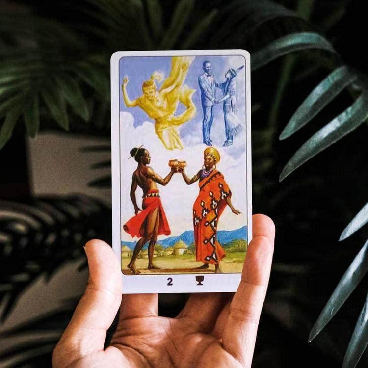 Amazon.com: mrdiyshisha African American Tarot Deck, 78 Vintage