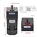 High Torque AC Motor + Speed Controller + Gear Box, 250W Single Phase Electric Motor with Gearbox, Variable Speed Motor, Reversible Gear Motor with Control Box, 110V Geared Motor