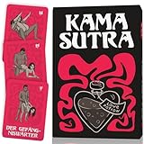 Kamasutra - Paar Spiele für Paare, Erotik Sex Spielzeug für Paare, Liebe Kartenspiel, Jahrestag Geschenk für Ihn & Sie, Partner Geschenke, Erotikspiele Freund, Sexspielzeug Toys Pärchen Spiel ab 18