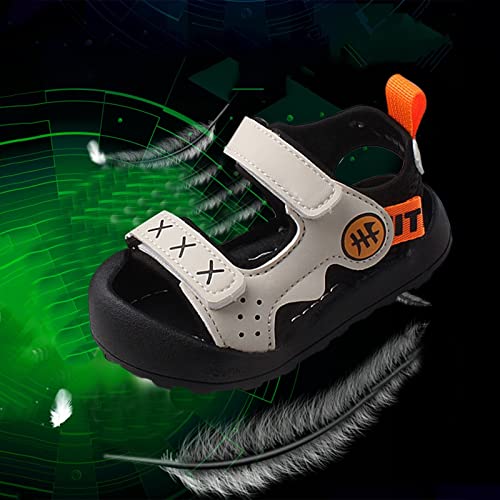 sfdgfhyf Unisex Toddler Girls Party Shoes Baby Shoes Boys' Baotou Sandals Walking Shoes Soft Sole Baby Female Sandals3