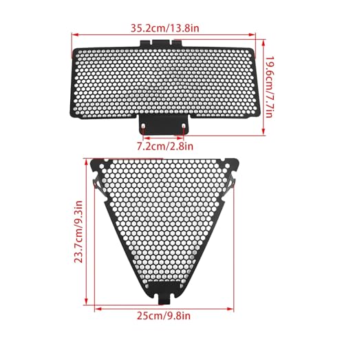 Grille de radiateur Panigale V2 finition haut de gamme durable - 5