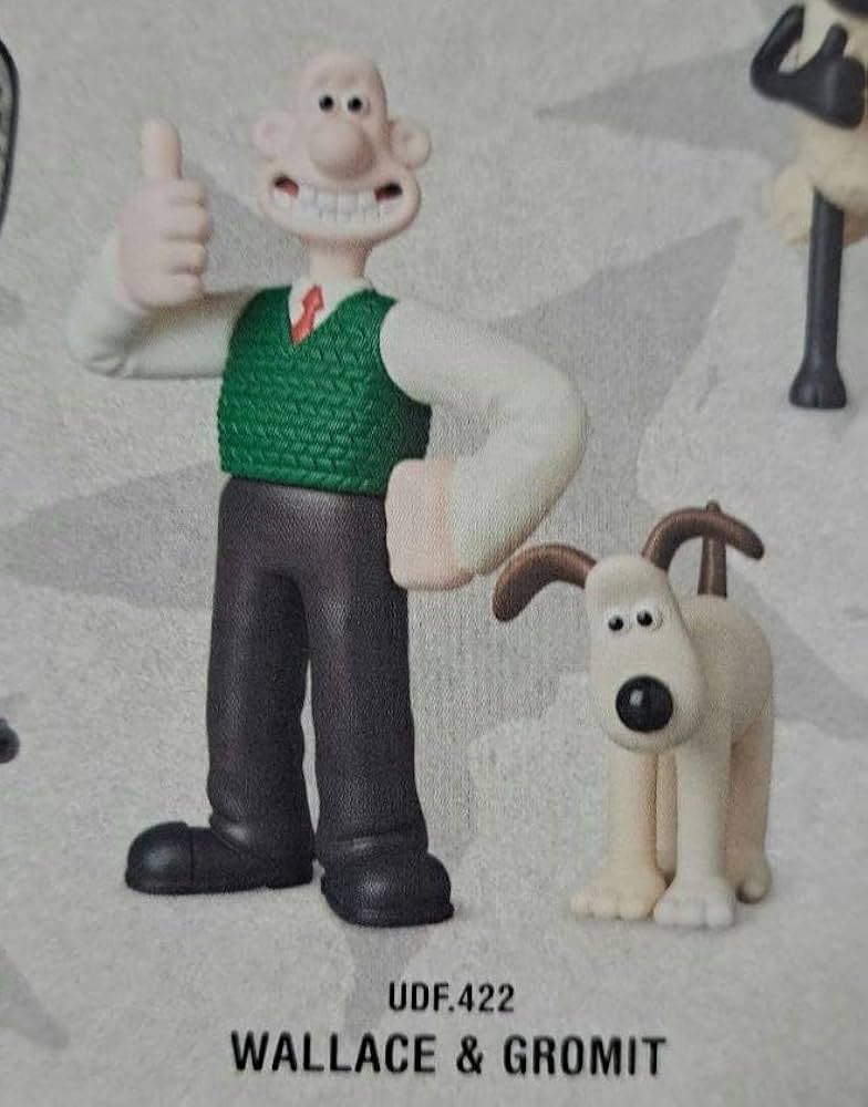 Amazon.co.jp: メディコムトイ UDF ウォレスとグルミット フィギュア Amazon.co.jp: メディコムトイ UDF ウォレスとグルミット フィギュア