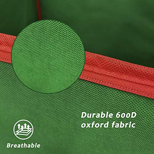 image for Blissun Christmas Ornament Storage Box, Holiday Ornament Storage Conta