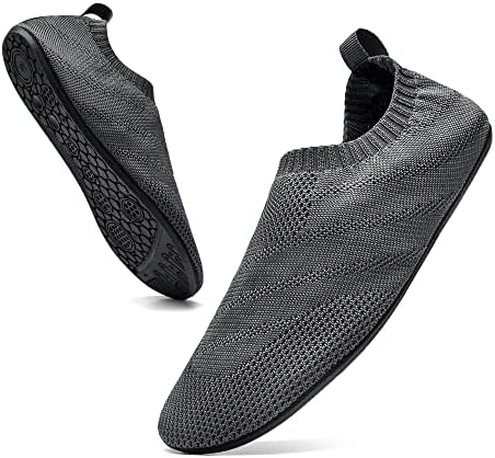 Sosenfer Hausschuhe Herren Flach Pantoffeln Damen Anziehen Hüttenschuhe Damen Gemütlich Hausschuhe Unisex