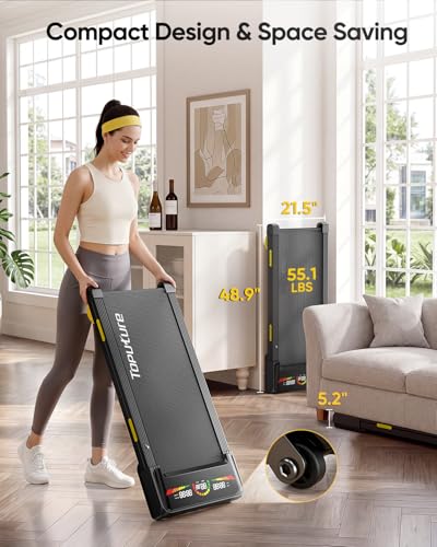 TOPUTURE Walking Pad with 15-Level Auto Incline & Bluetooth App — view 8