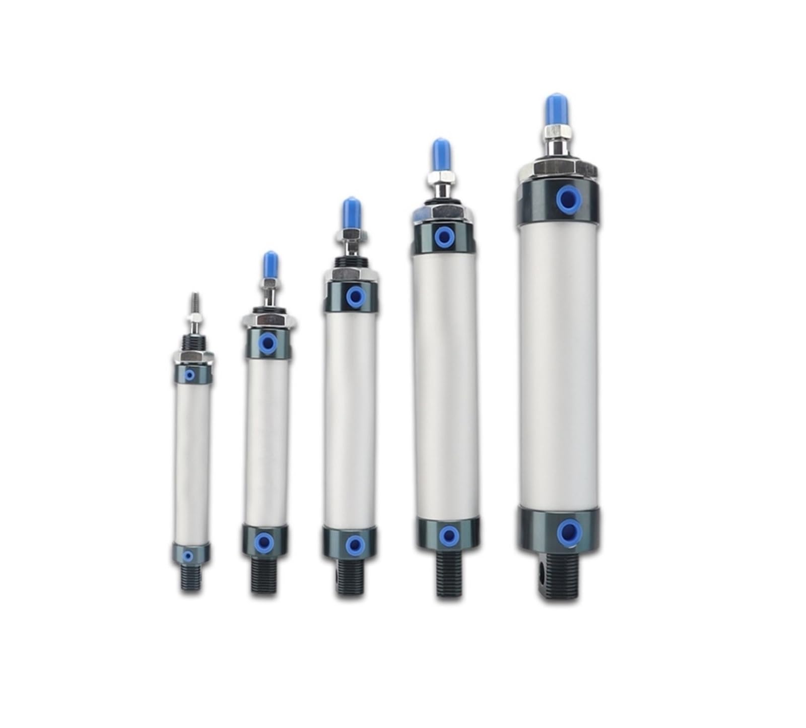 Cilindro neumático MAL mini para solucionar problemas de espacio en automatización