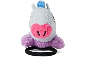 BT21 MANG Character Plush Stuffed Animal Elastic Hair Tie Band Accessories