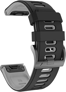 MGTCAR Pulseira para relógio Garmin Fenix 5 5Plus Fenix 6 6Plus de liberação rápida para Approach S60 S62 Forerunner 935 Pulseira de silicone Easyfit
