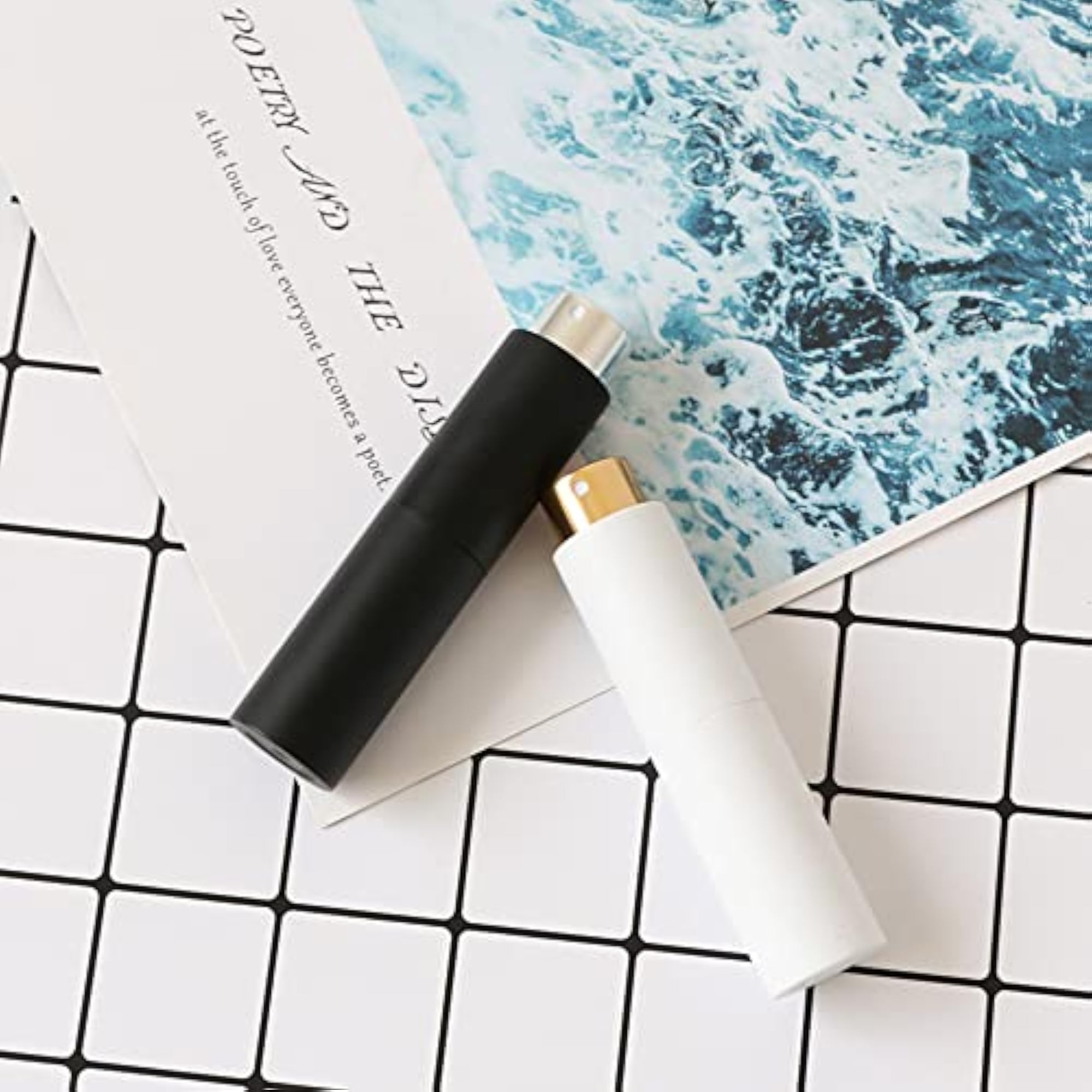 Portable Aluminium Mini Refillable Perfume Atomizer