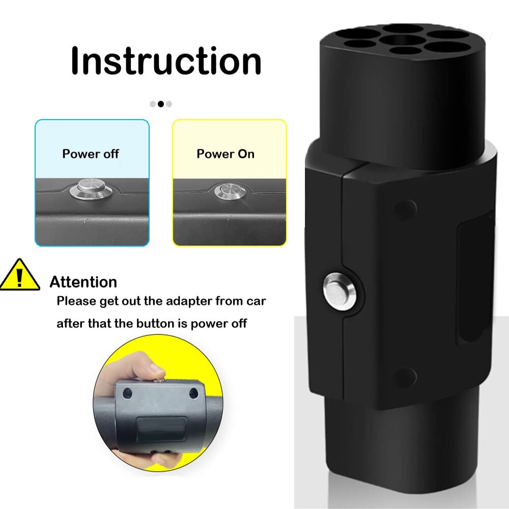 Amazon.co.jp: Type2 - GB/T EV アダプター IEC62196 充電ステーション