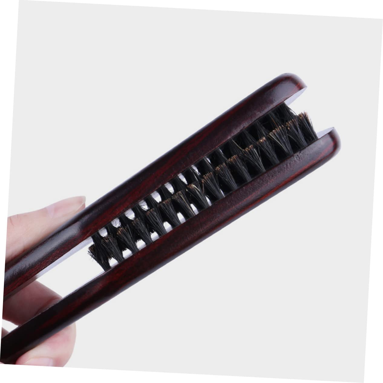 FRCOLOR 2 Piezas Peine alisador de férula peine de peinado cepillo de pelo de pinza cepillo curly rizos cepillo rizos peines para hombres plancha de pelo herramienta de peluquería plegable