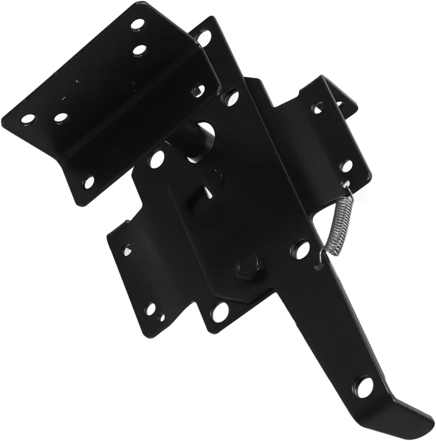 Homoyoyo Heavy Duty Self-Locking Gate Latch for Wooden Fences Secure Design Easy Installation Versatile Lock for Outdoor Gates Pool Fences and Garden Areas