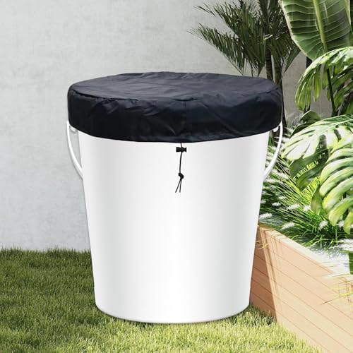 Couvercle de baril d'eau pour protéger votre tonneau de terrasse et véranda