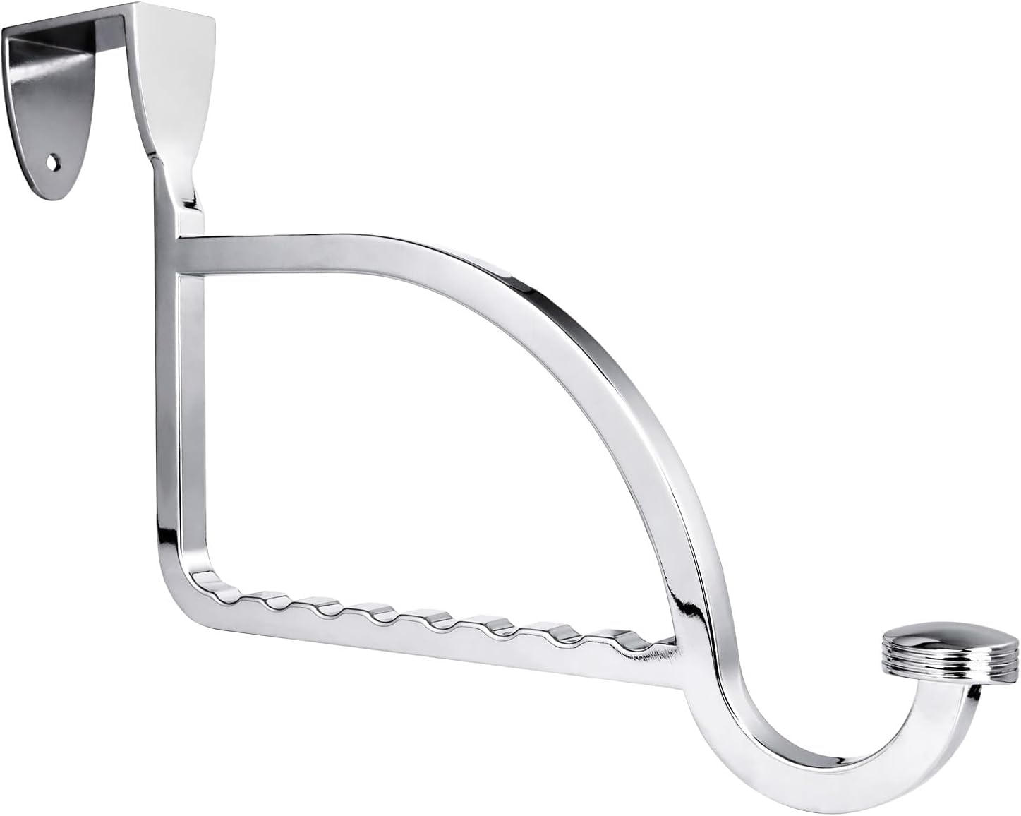VKQ Diversified Design Hangers and Hooks, Extension Devices on Closet Doors, bedrooms and Laundry Rooms, Drying Racks, Chrome Alloy for Durability and Sturdiness?Chrome