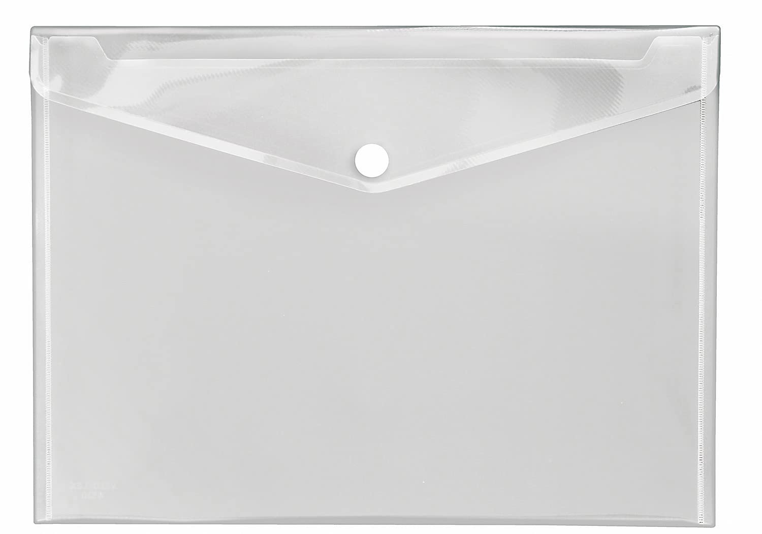 Veloflex A452010 - Crystal Document Wallet with Velcro Fastening, Pack of 10, DIN A3, Transparent - Image 2