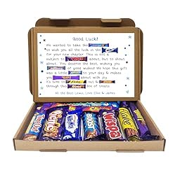 Personalised Good Luck New Job Sorry your leaving Treat Box