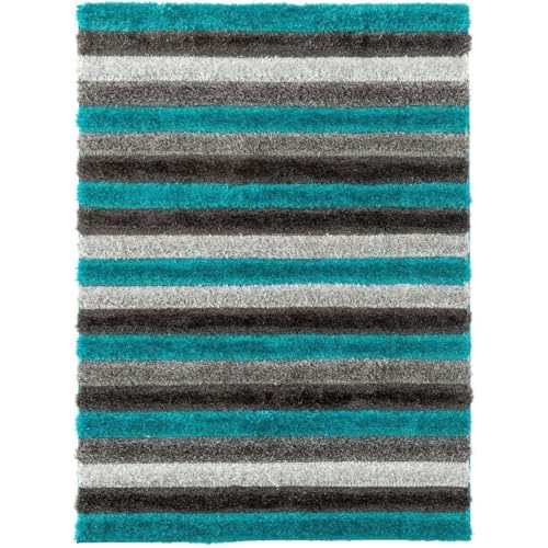 Image of Carpet for Hall | Carpet for Living Room |8X11 FEET Rugs for Bedroom | Carpet | Rug for Living Room | Carpet & Rugs for Home Decor | Carpet for Bedroom Floor (Luxury Grey & Blue)